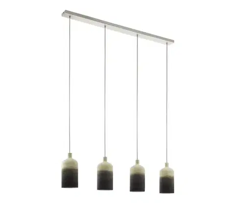 Svietidlá Eglo 39752 - Luster na lanku AZBARREN 4xE27/40W/230V 39752