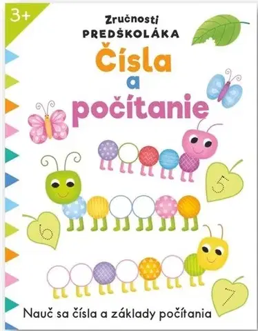 Príprava do školy, pracovné zošity Zručnosti predškoláka: Čísla a počítanie
