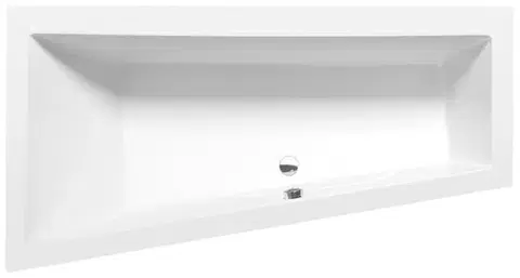 Vane POLYSAN - ANDRA L asymetrická vaňa 170x90x45cm, biela 81111