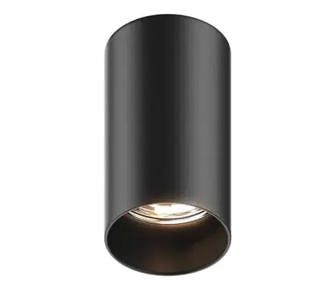 Svietidlá Zuma Line 92680-N - Bodové svietidlo TUBA SL 1xGU10/50W/230V čierna 92680-N