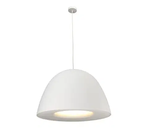 Svietidlá  111042 - Luster na lanku REVOLVE 1xE27/11W/230V biela 111042