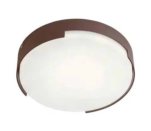 LED osvetlenie Redo 90006 - LED Vonkajšie stropné svietidlo SKOR LED/16W/230V IP54 hnedá 90006