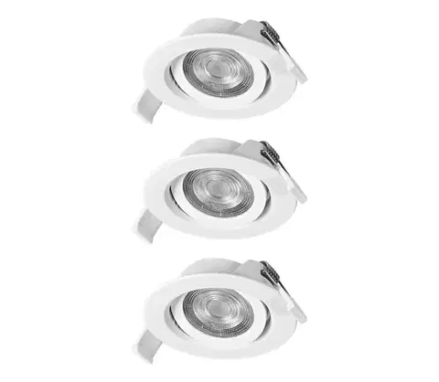 Svietidlá Osram - SADA 3x LED zapustené bodové svietidlo SPOT LED/4,9W/230V 2700K biela 4099854445842
