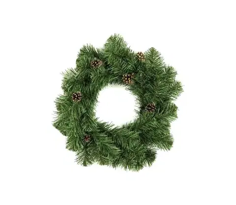 Vianočné dekorácie  Vianočný veniec pr. 50 cm WS09