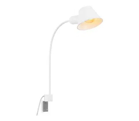 Svietidlá Briloner 2079-016 - Nástenná flexibilná lampa 1xE27/10W/230V biela 2079-016