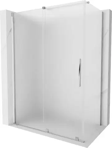Sprchovacie kúty MEXEN/S - Velár sprchovací kút, posuvné dvere 160 x 80, dekor, chróm 871-160-080-31-01