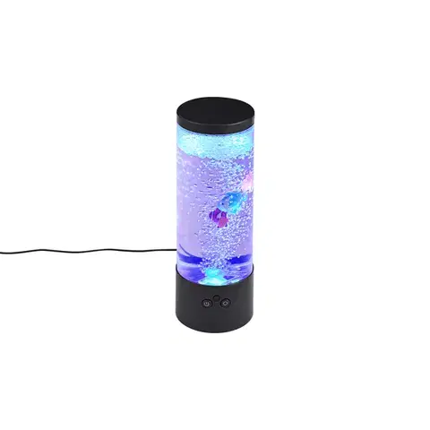 Stolné lampy Bublinková trubica čierna 30 cm vrátane LED RGB - Sealife