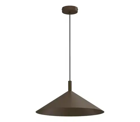 Svietidlá  Závesný luster na lanku ANEGA 1xGX53/15W/230V pr. 40 cm hnedá 8183A