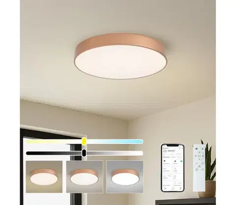 Svietidlá BRILAGI-LED Stmievateľné svietidlo POOL SMART LED/60W/230V 50 cm Wi-Fi Tuya bronzový + diaľkový ovládač BRI1030