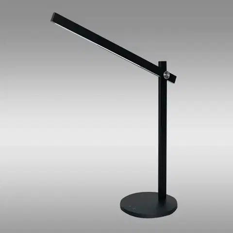 Stolné lampy na písací stôl Kancelárska lampa Panan ALU čierna LED LB1