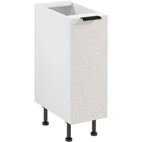 Kuchynské skrinky Korpus Luxeo K04-D30 biely