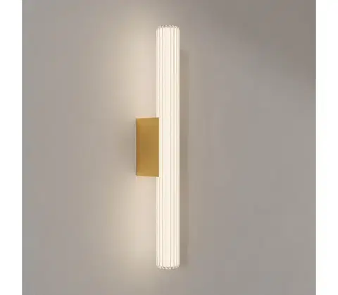 Kúpeľňové zrkadlá Light Prestige Kúpeľňové zrkadlové LED osvetlenie LINEA LED/12W/230V 3000/4000/6000K IP44 61 cm zlaté LP-0510/1W-61 GD