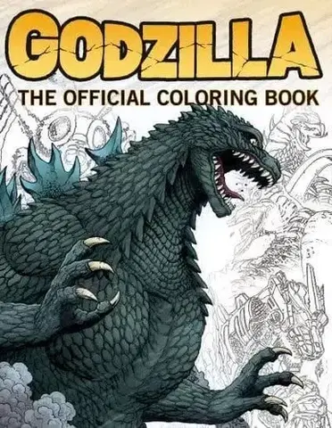 Pre deti a mládež - ostatné Godzilla. The Official Coloring Book