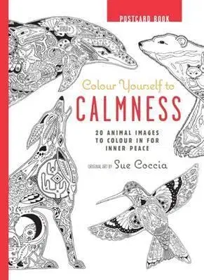 Maľovanky pre dospelých Colour Yourself to Calmness Postcard Book