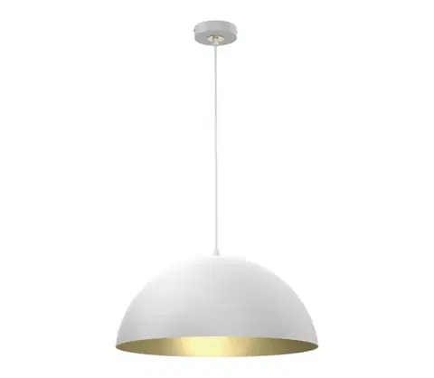 Svietidlá  Luster na lanku BETA 1xE27/60W/230V pr. 45 cm biela MLP7974