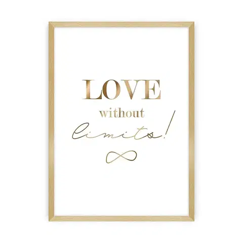 Obrazy Obraz Love Gold