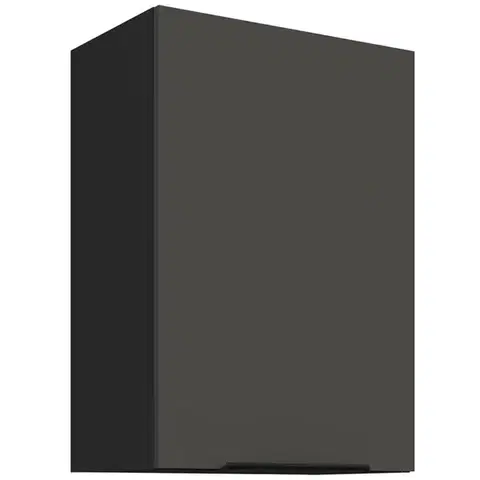 Kuchynské skrinky visiace Kuchynská skrinka Aria-Gr/Bl Anti Fingerprint 50g-72 1f