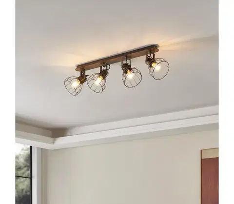 Svietidlá Eglo 98137 - Bodové svietidlo SAMBATELLO 4xE27/40W/230V 98137