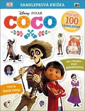 Nalepovačky, vystrihovačky, skladačky Coco Samolepková knižka