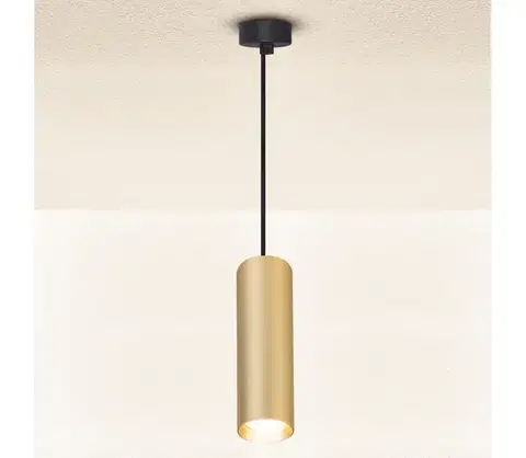 Svietidlá BRILAGI - Luster na lanku SELE 1xGU10/30W/230V čierna/zlatá WO-P4-OEM