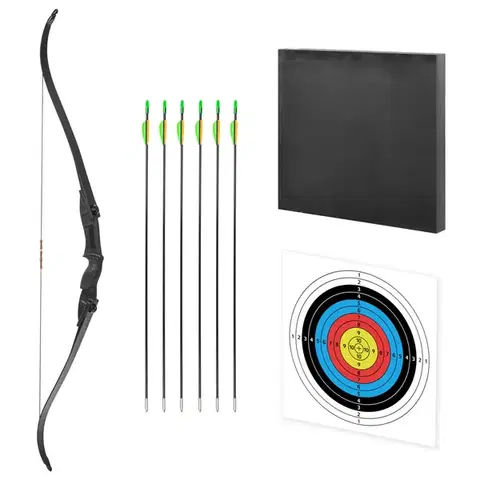 Luky Lukostrelecká súprava inSPORTline Steepchuck 28 lbs + EXTRA 6 šípov a 1 terč/terčovnica