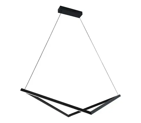 Svietidlá Viokef Lighting LED luster na lanku ISLA LED/32W/230V čierny 4326100