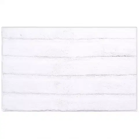 Koberčeky a rohože do kúpeľne Kúpeľňový koberček 50x80cm biela