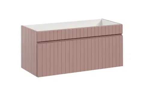 Kúpeľňový nábytok COMAD - Skrinka pod umývadlo 100cm 1 szuflada ICONIC ROSE 5907611656259