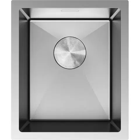 Kuchynské drezy MEXEN MEXEN - Trixo oceľový drez 1-bowl 370 x 440 mm, nerez 6412371000-01