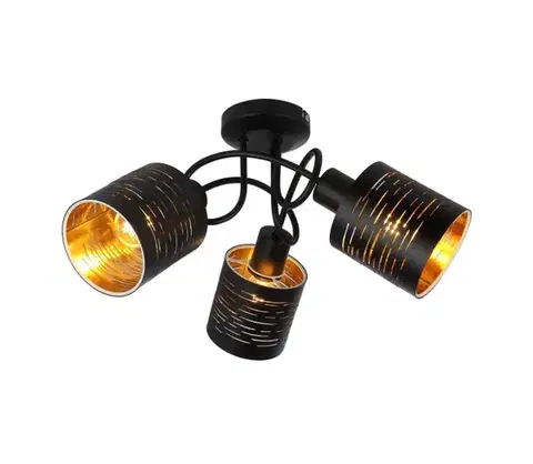 Svietidlá Globo 15342-3D - Prisadený luster TUNNO 3xE14/15W/230V 15342-3D