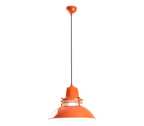 Svietidlá  Luster na lanku TIBET 1xE27/40W/230V oranžový 892OPV2008