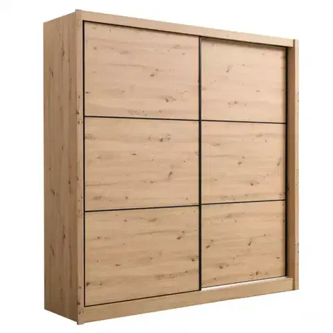 Šatníkové skrine Skriňa Navara artisan 11008277