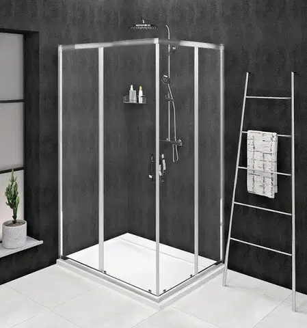 Sprchové dvere GELCO - SIGMA SIMPLY obdĺžniková sprchová zástena 1200x1000 L/P varianta, rohový vstup GS2112-03