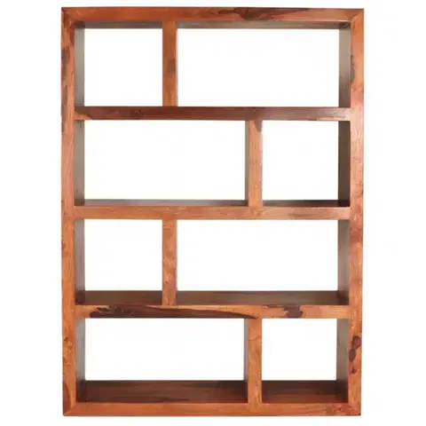 Knižnice Knižnica Tara 130x180x35 indický masív palisander