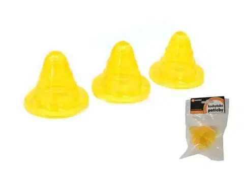Formy na pečenie MAKRO - Formička úly plast sada 3ks