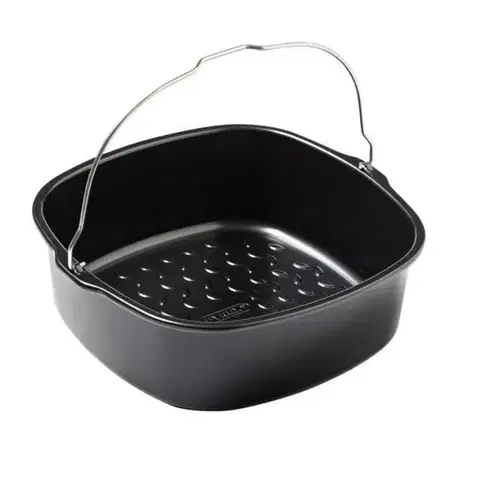 Pekáče a zapekacie misy PYREX Forma na pečenie štvorcová 1,9L do teplovzdušnej fritézy 22x21x7,5cm s rukoväťou PYREX