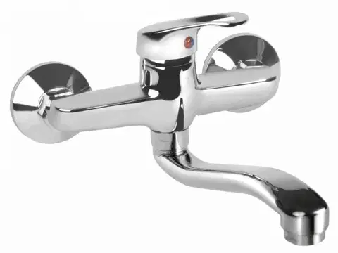 Umývadlá Kinekus Batéria umyvadlová/drezová 100mm, "Z" rameno 200mm, lesklý chróm