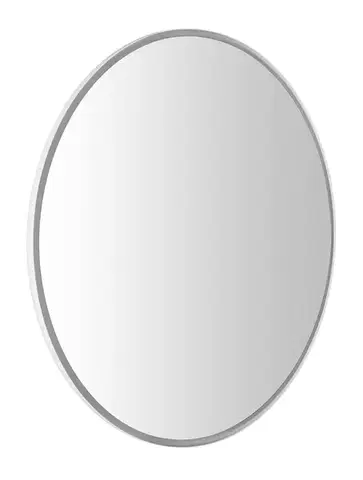 Kúpeľňové zrkadlá SAPHO - FLOAT LED podsvietené zrkadlo, ø 60cm, biela 22559