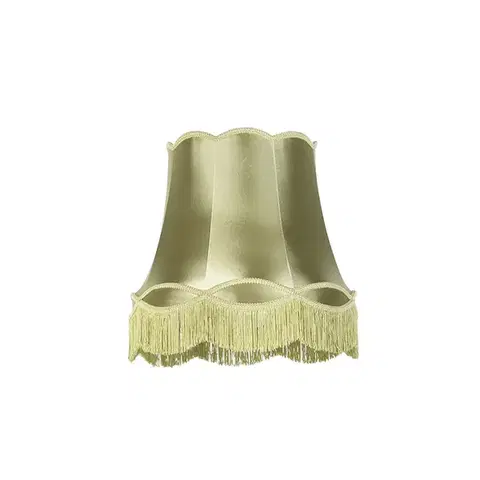 Tienidlo na lampu Hodvábny tienidlo zelený 45 cm - Granny