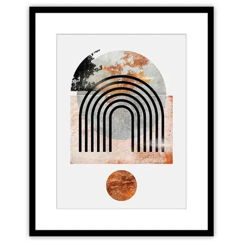 Obrazy Obraz Abstract I 40x50cm copper