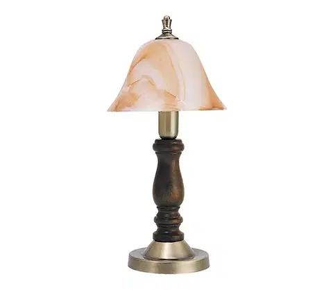 Lampy Rabalux 7092 - Stolná lampa RUSTIC 3 1xE14/40W/230V 7092