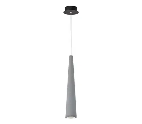 Svietidlá Viokef Lighting Závesné svietidlo na lanku ANISHA 1xGU10/35W/230V sivé 4277500