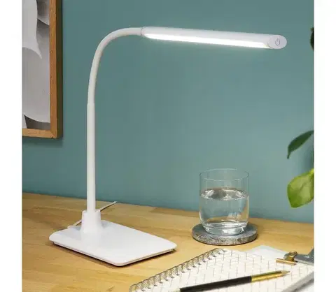 Lampy Eglo 96435 - LED Stolná lampa LAROA LED/3,5W/230V biela 96435