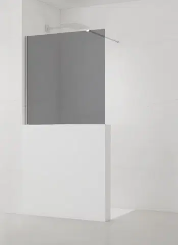 Sprchové dvere Sprchová zástena SAT Walk-in 110x100 cm na zníženú priečku SATWIS110KS SATWIS110KS