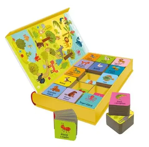Leporelá, krabičky, puzzle knihy Kedvenc állataim