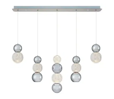Svietidlá  LED luster na lanku CREMONA LED/27W/230V 3000K matný chróm 414LRC1393
