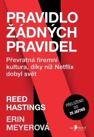 Podnikanie, obchod, predaj Pravidlo žádných pravidel - Erin Meyer