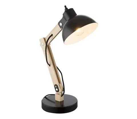 Lampy Globo 21504 - Stolná lampa TONGARIRO 1xE27/40W/230V