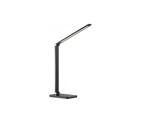 Lampy  Stmievaná LED stolná lampa s bezdrôtovým nabíjaním NOBLITE Q LED/7W/230V 3000/4000/6500K čierna 004983