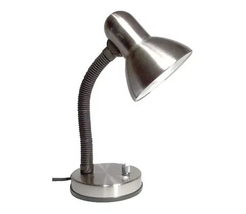 Lampy Prezent Stmievateľná stolná lampa KADET–S 1xE27/40W/230V matný chróm 3092MCR